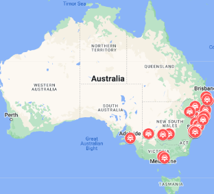 Australia wide transport with SGM